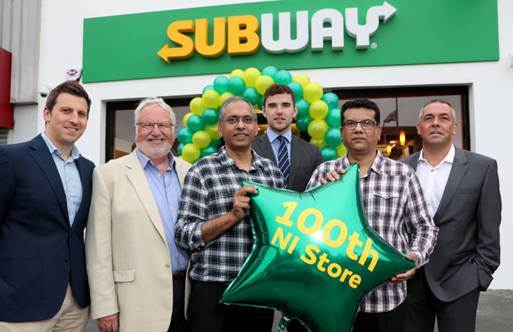 1000th Subway Store