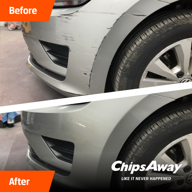 ChipsAway before and after