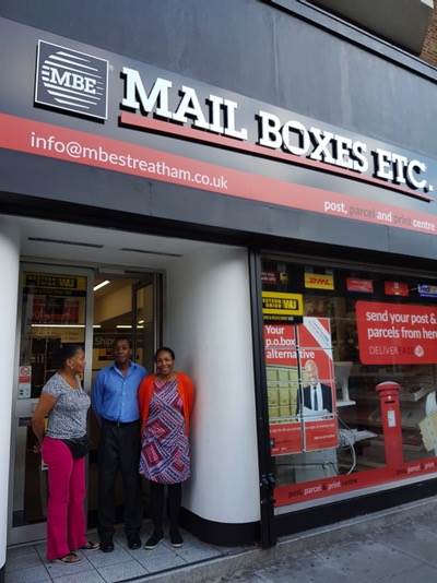 Mail Boxes Etc Franchise - Streatham store