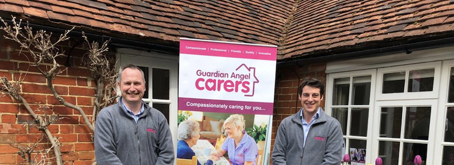 Tim and Alex Guardian Angel Carers Franchisees