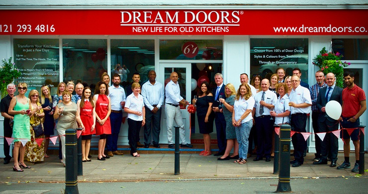 Sajid Javid opens Dream Doors Birmingham South